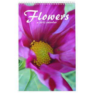 Flowers 2012 Calendar