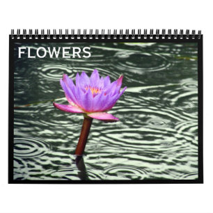 flowers 2026 calendar