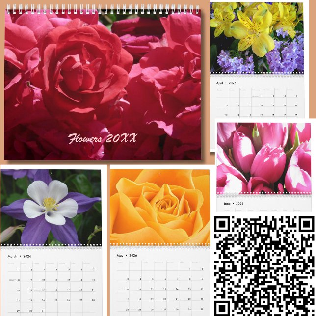 Flowers 20XX Calendar (Flower Photography Nature Floral Photos 20XX Calendar)