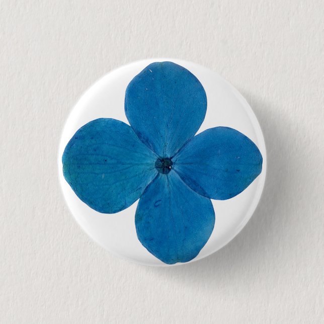 flowers 3 cm round badge (Front)