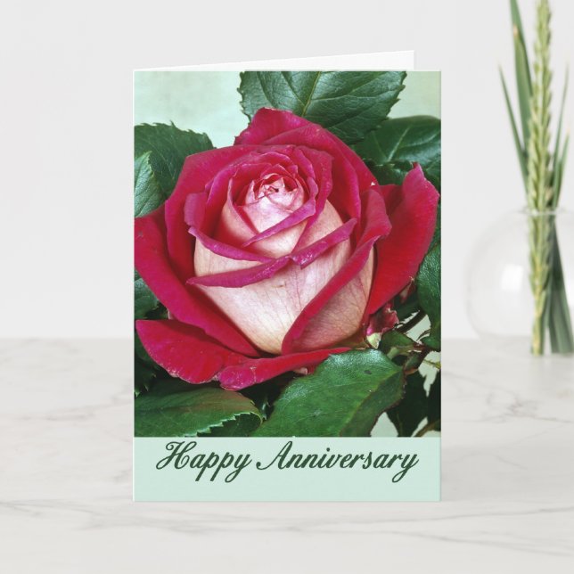 Flowers 507 anniversary card (Front)