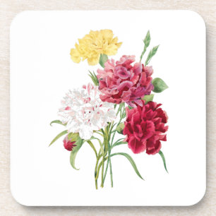 Flowers: A008 Carnation - Coaster