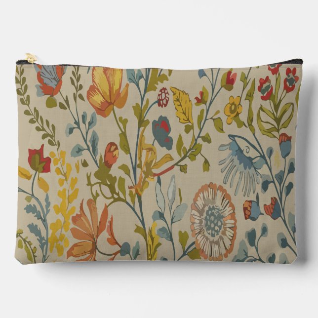 Flowers Accessory Pouch (Front)