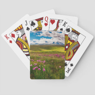 Flowers   Altai Mountains, Siberia, Russia Playing Cards