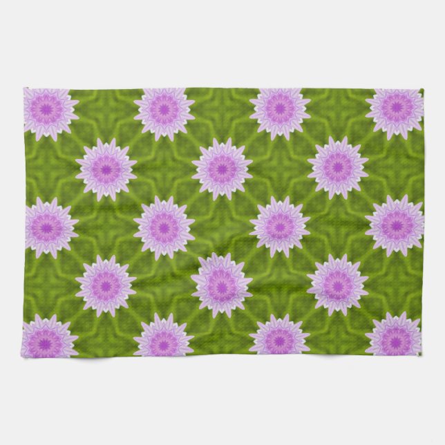 Flowers American MoJo Kitchen Towel (Horizontal)