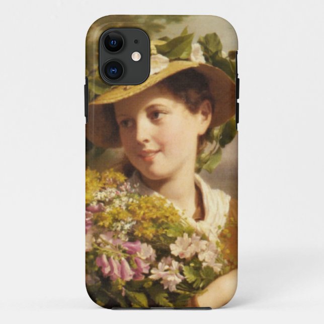 FLOWERS AND BEAUTY Case-Mate iPhone CASE (Back)