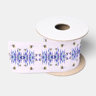 Flowers and Bees Ribbon Gift Satin Ribbon