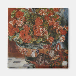 Flowers and Cats (Fleurs et Chats) Renoir Magnet