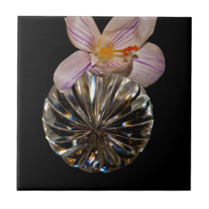 Flowers and Crystal Tile