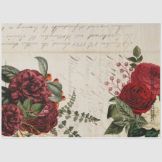 Flowers and Ephemera Design Series #14 Tissue Paper