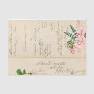 Flowers and Ephemera Design Series #3 Tissue Paper