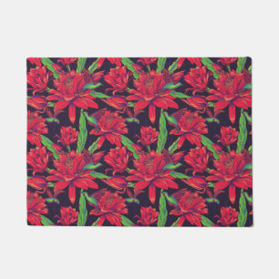 Flowers And Hummingbirds Doormat