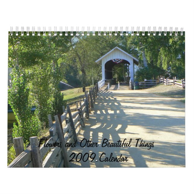 Flowers and Other Beautiful things 2009 Calendar (Cover)