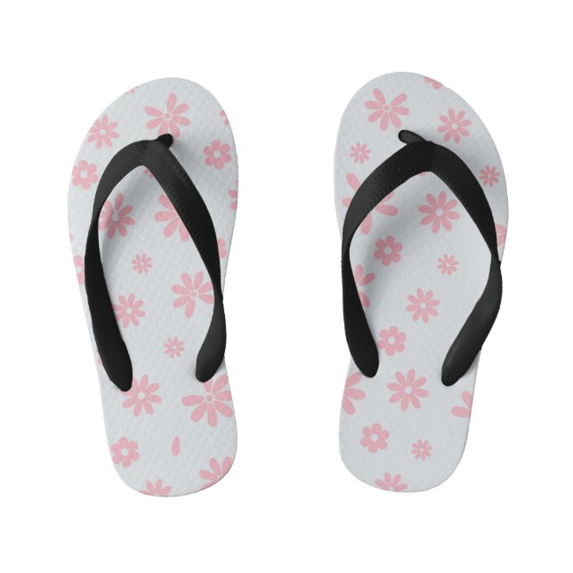 Flowers and Petals 12 Kid's Jandals (Footbed)