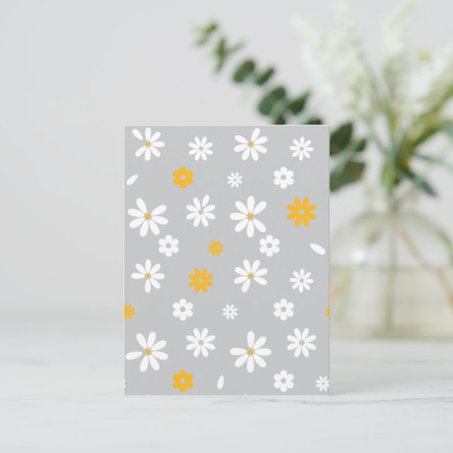 Flowers and Petals 16 Postcard (Standing Front)