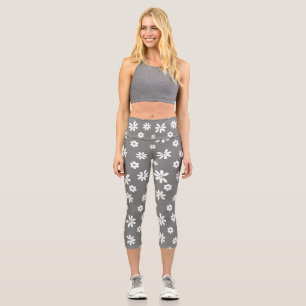 Flowers and Petals 2 Capri Leggings
