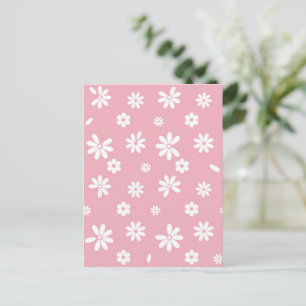 Flowers and Petals 3 Holiday Postcard