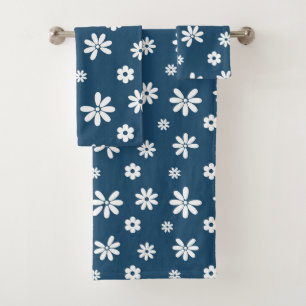 Flowers and Petals 4 Bath Towel Set