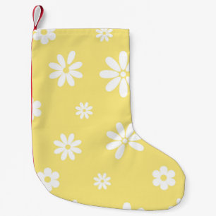 Flowers and Petals 6 Small Christmas Stocking