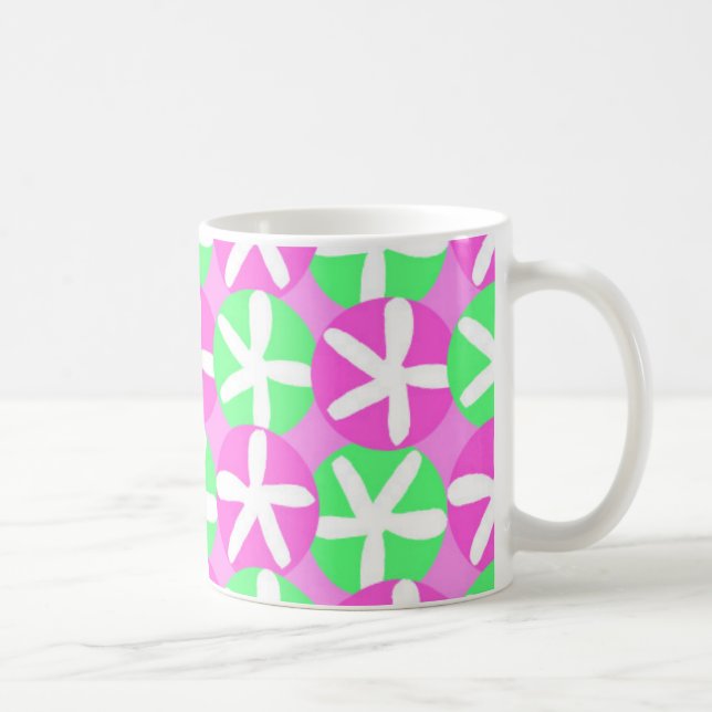 Flowers and Spots Coffee Mug (Right)