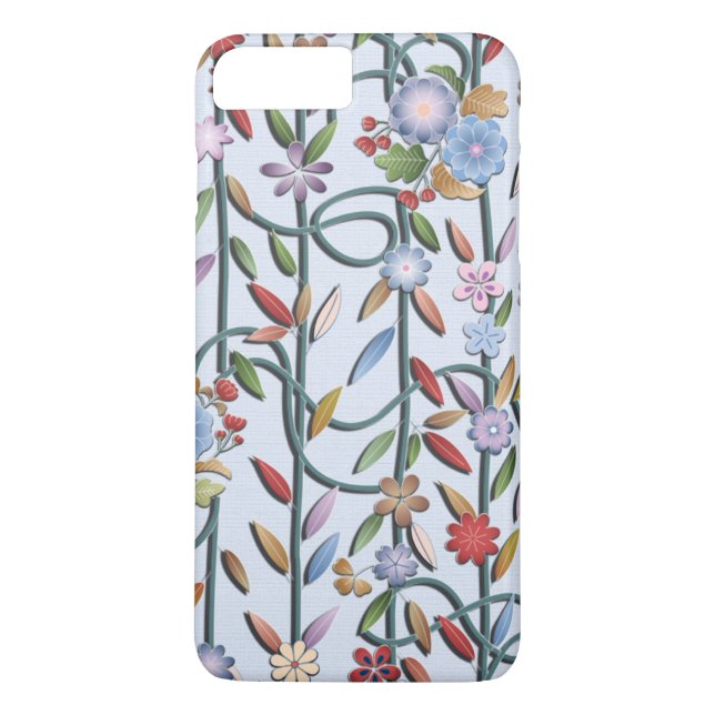 Flowers and vines Case-Mate iPhone case (Back)