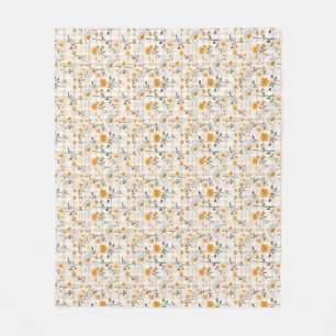 Flowers Are Love's Truest Language Fleece Blanket