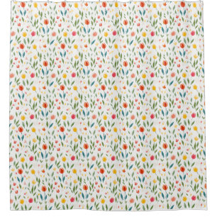 Flowers Are The Art Of Nature Shower Curtain