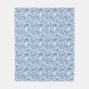 Flowers Are The Music Of The Ground Fleece Blanket