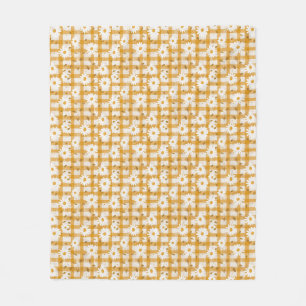 Flowers Are The Music Of The Ground Fleece Blanket