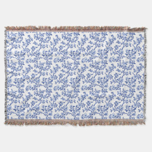 Flowers Are The Music Of The Ground Throw Blanket