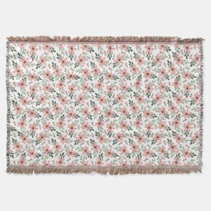 Flowers Are The Music Of The Ground Throw Blanket