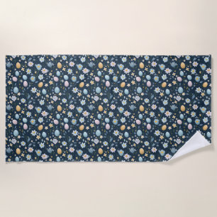 Flowers Are The Stars Of The Earth Beach Towel
