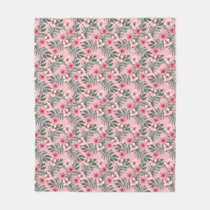 Flowers Are The Stars Of The Earth Fleece Blanket