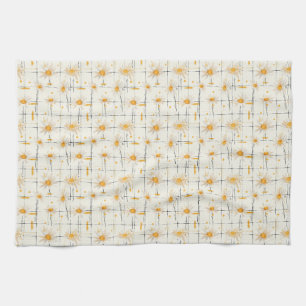 Flowers Are The Stars Of The Earth Tea Towel