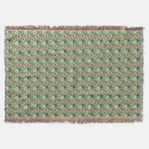 Flowers Are The Words Of The Earth Throw Blanket