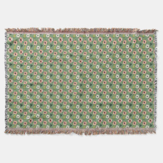 Flowers Are The Words Of The Earth Throw Blanket