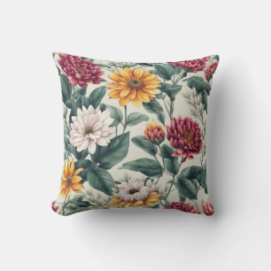 Flowers art cushion