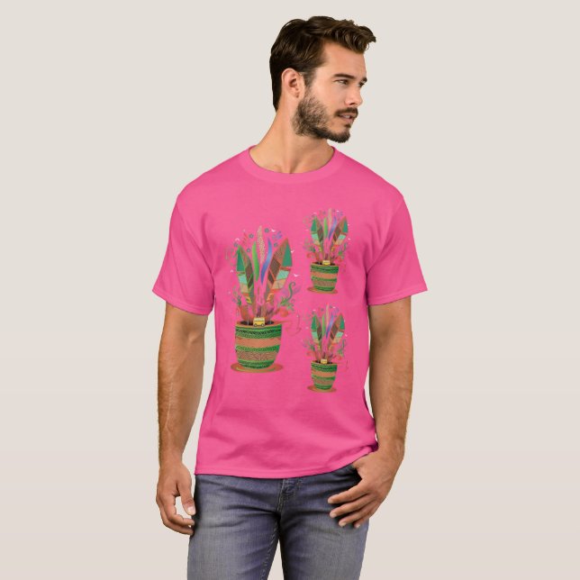 Flowers art/ designs T-Shirt (Front Full)