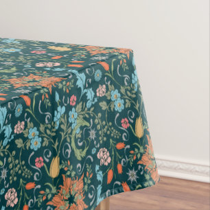 Flowers,art nouveau ,William Morris style  Tablecloth