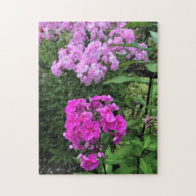 Flowers at Chateau Morrisette Winery, Floyd, VA Jigsaw Puzzle (Vertical)