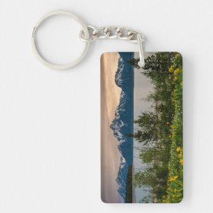 Flowers at Colter Bay Key Ring