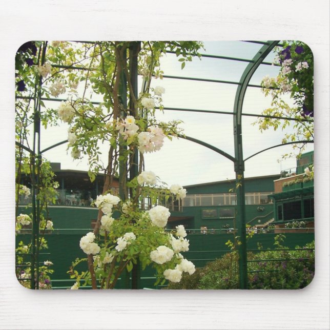 Flowers at Wimbledon mouse pad (Front)