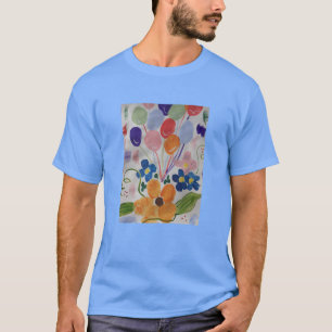Flowers & Balloons T-Shirt