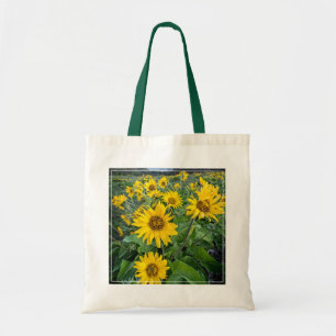 Flowers Balsomroot Columbia River, Oregon Tote Bag