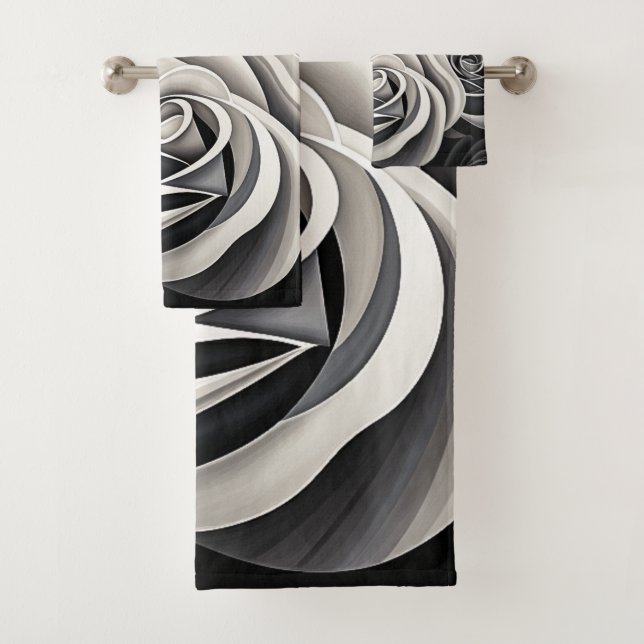 Flowers  bath towel set (Insitu)