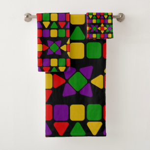 Flowers  bath towel set