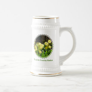 FLOWERS BEER STEIN