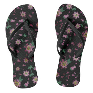 Flowers & Berries Fog Jandals