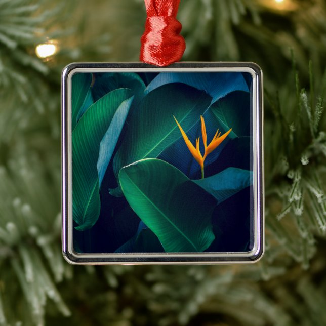 Flowers | Bird of Paradise Metal Tree Decoration (Tree)