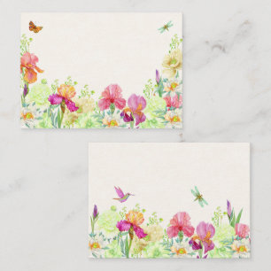 Flowers bloom  card